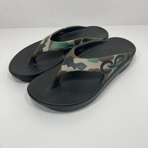 OOFOS Ooriginal Sport Unisex Slides - Woodland Camo Men's 6 Women's 8 EU 39